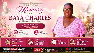 FUNERAL SERVICE  OF BAYA CHARLES A.K.A FRANCES