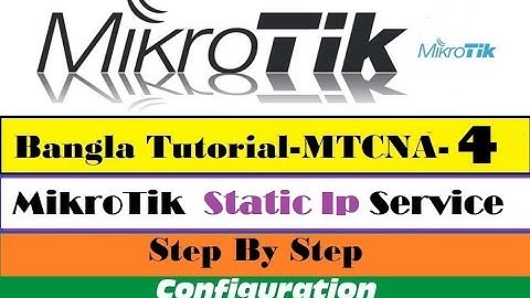 mikrotik router configuration step By step bangla (Basic)