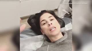 Sarah Silverman gets 'first&last' bikini wax & documents it