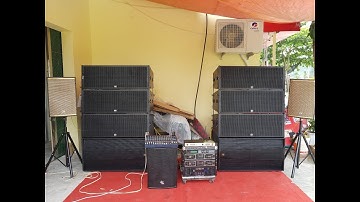 Bộ Sự Kiện dùng loa ARRAY RCF. Có mặt lần đầu tiên ở Phía Bắc Việt Nam. Cty Đt Hanh Nguyễn 093658314