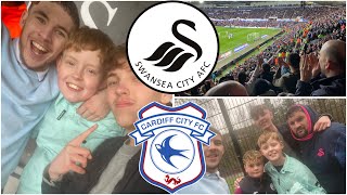 DERBY DAY IN DREAMLAND!! | SWANSEA CITY 2-0 CARDIFF CITY| MATCHDAY VLOG