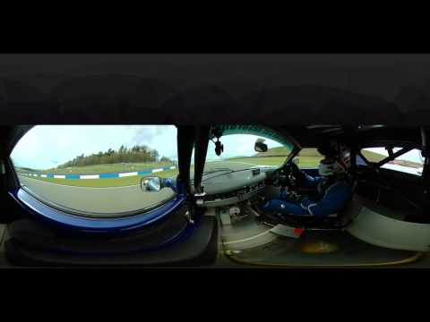 Awesome 360 views of Start of Lotus Elise Trophy Race- 10th to 1st in one lap