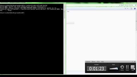 Android NDK “ndk build” recognized as an internal or external command batch file