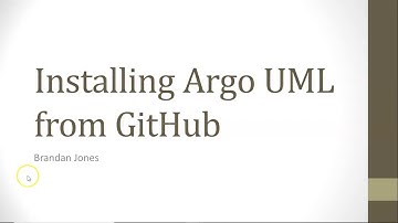 Install Argo UML from GitHub