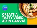 Canva tutorial create a tasty ad in canva