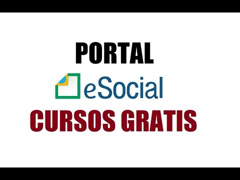 PORTAL eSOCIAL - CURSOS GRATIS