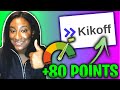 BOOST your CREDIT SCORE up too 100 POINTS with KIKOFF ($1 a month)