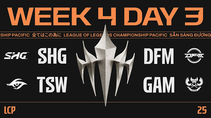 [中文] SHG vs DFM / TSW vs GAM | 2025 LCP Season Kickoff W4D3