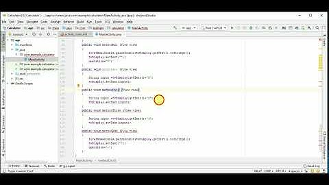 Simple Calculator with Android Studio part 2