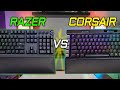Razer Huntsman Elite VS Corsair K95 Platinum XT Keyboard Comparison