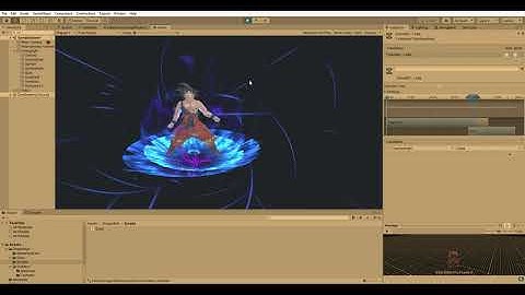 DragonBall Goku channelling KI