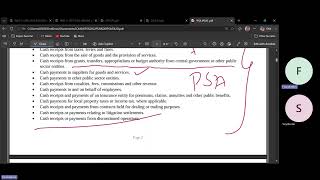 PSA Lesson 08 - IPSAS 2: Statement of Cash Flows