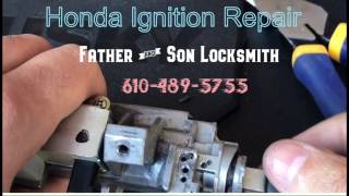 Honda Ignition Lock Repair - Step By Step Tutorial