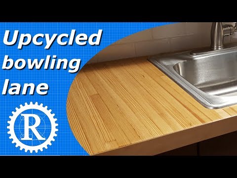 How To Build With Bowling Alley Wood Youtube