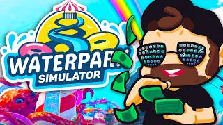 Making BIG MONEY in Waterpark Simulator 1.0 Co-Op Multiplayer!