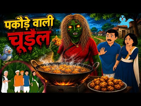 The witch with pakodas ||👹👹 pakode wali Chudail || cartoon video || true incident #cartoon