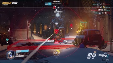 First time playing Widowmaker on PC?!! EPIC CLIP!!