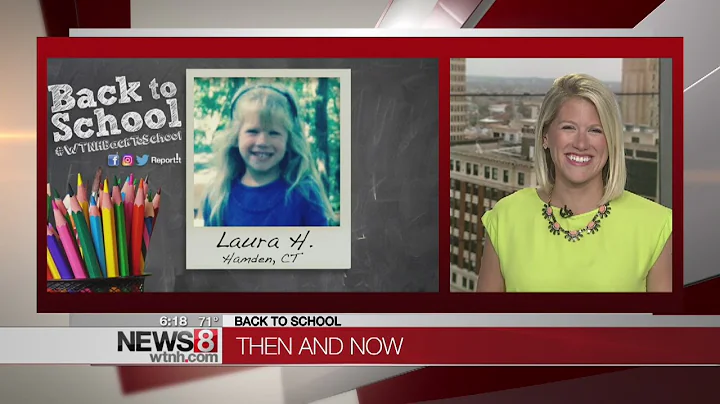 Laura Hutchinson's  throwback school picture #WTNH...