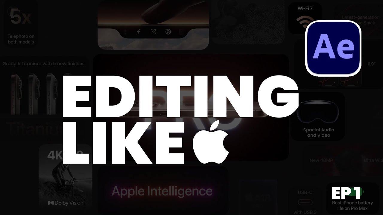 How to Animate Like Apple || Episode 1 || After Effects tutorial - YouTube