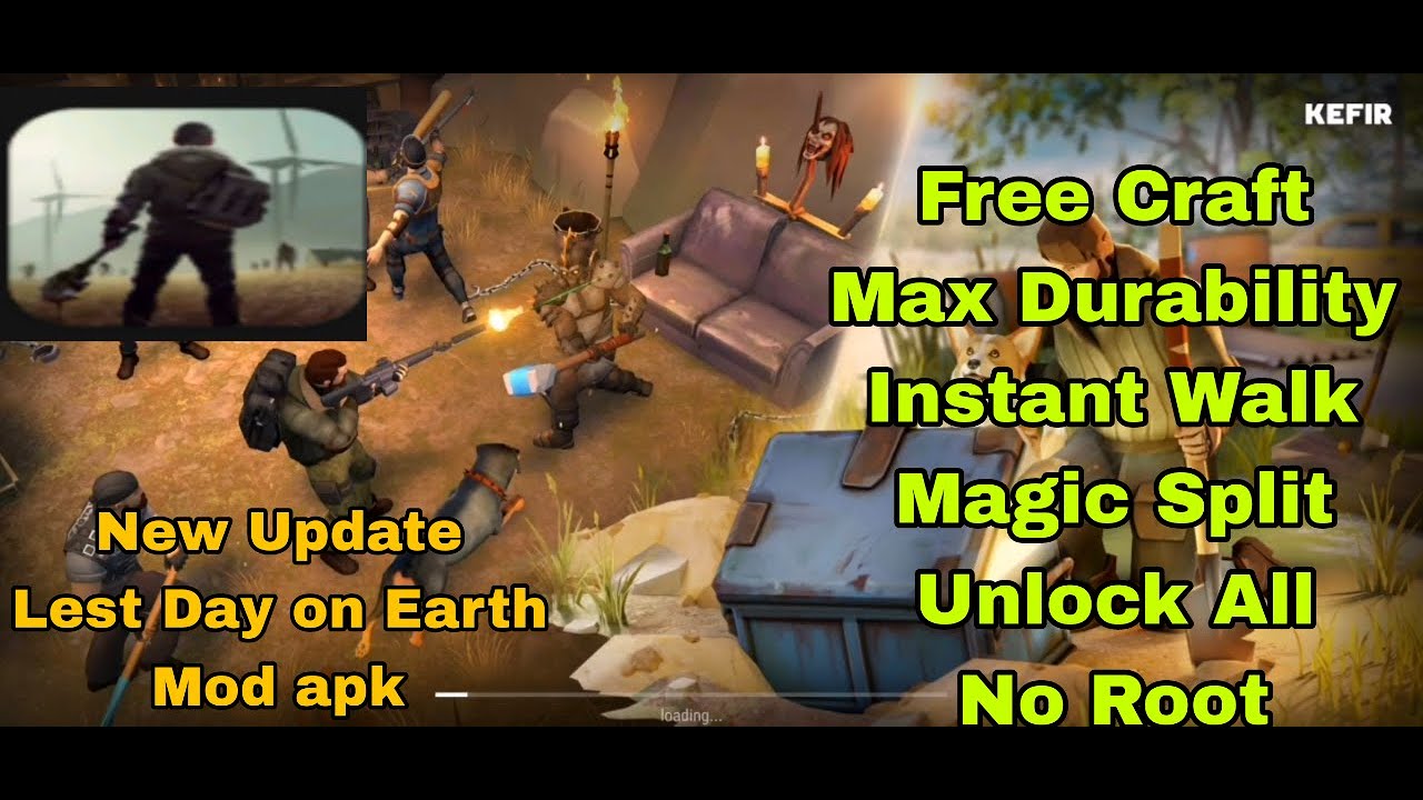 New Update Lest Day on Earth Mod apk Free Craft,Insult