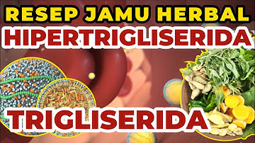 🔴CARA CEPAT ALAMI MENURUNKAN TRIGLISERIDA - HIPERTRIGLISERIDEMIA - RESEP HERBAL - LEMAK DARAH - 6/23