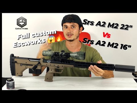 SRS A2 M2 22" vs SRS A2 M2 16" Covert FULL CUSTOM ESCWORKS ! WHAT'S THE BEST ?