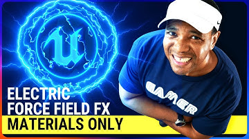 Create Sci-Fi Electric Barrier in UE5 — No Niagara Needed!