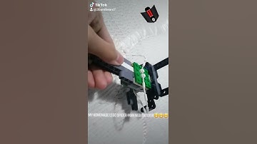 My homemade lego Spider-man web shooter
