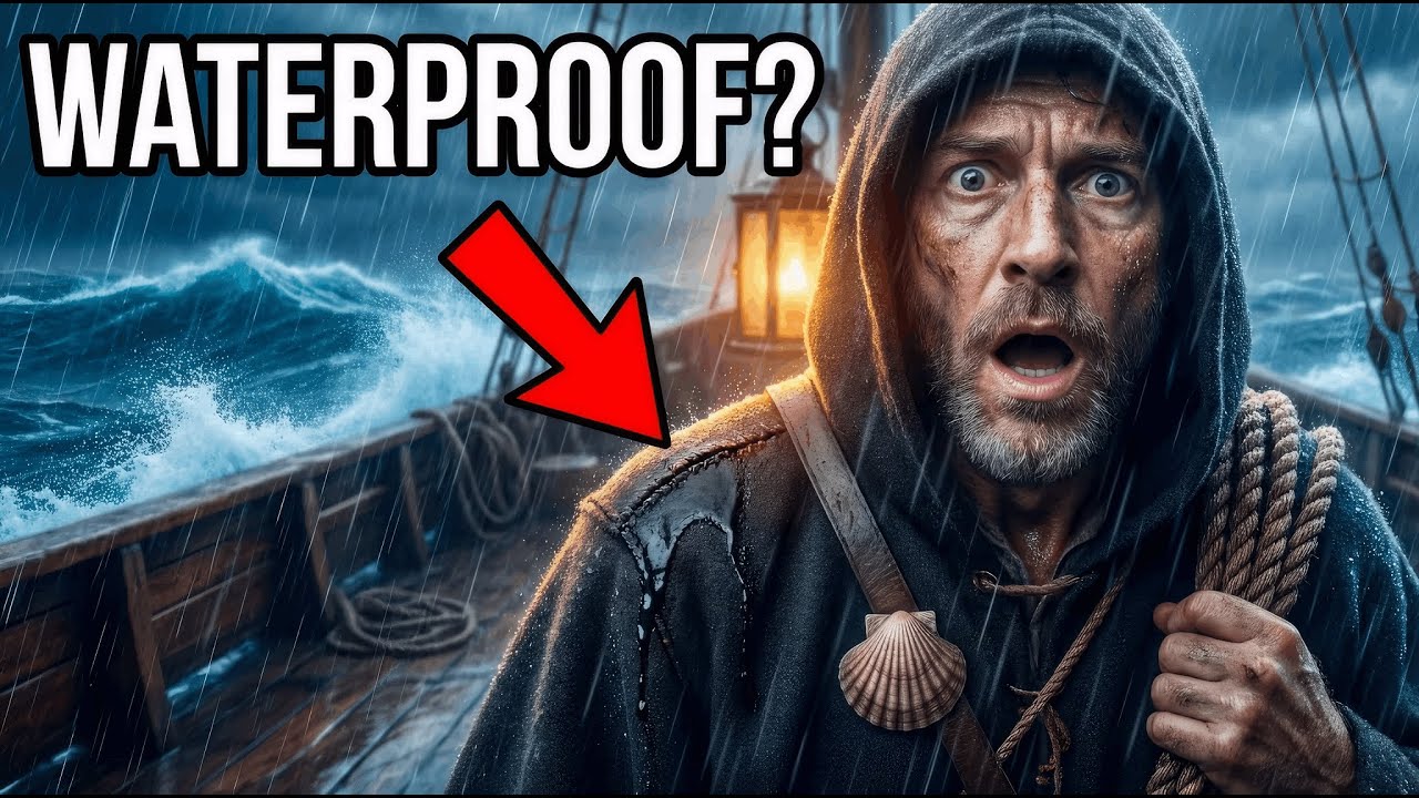 Как людям удавалось создавать водонепроницаемую одежду без современных тканей или резины?