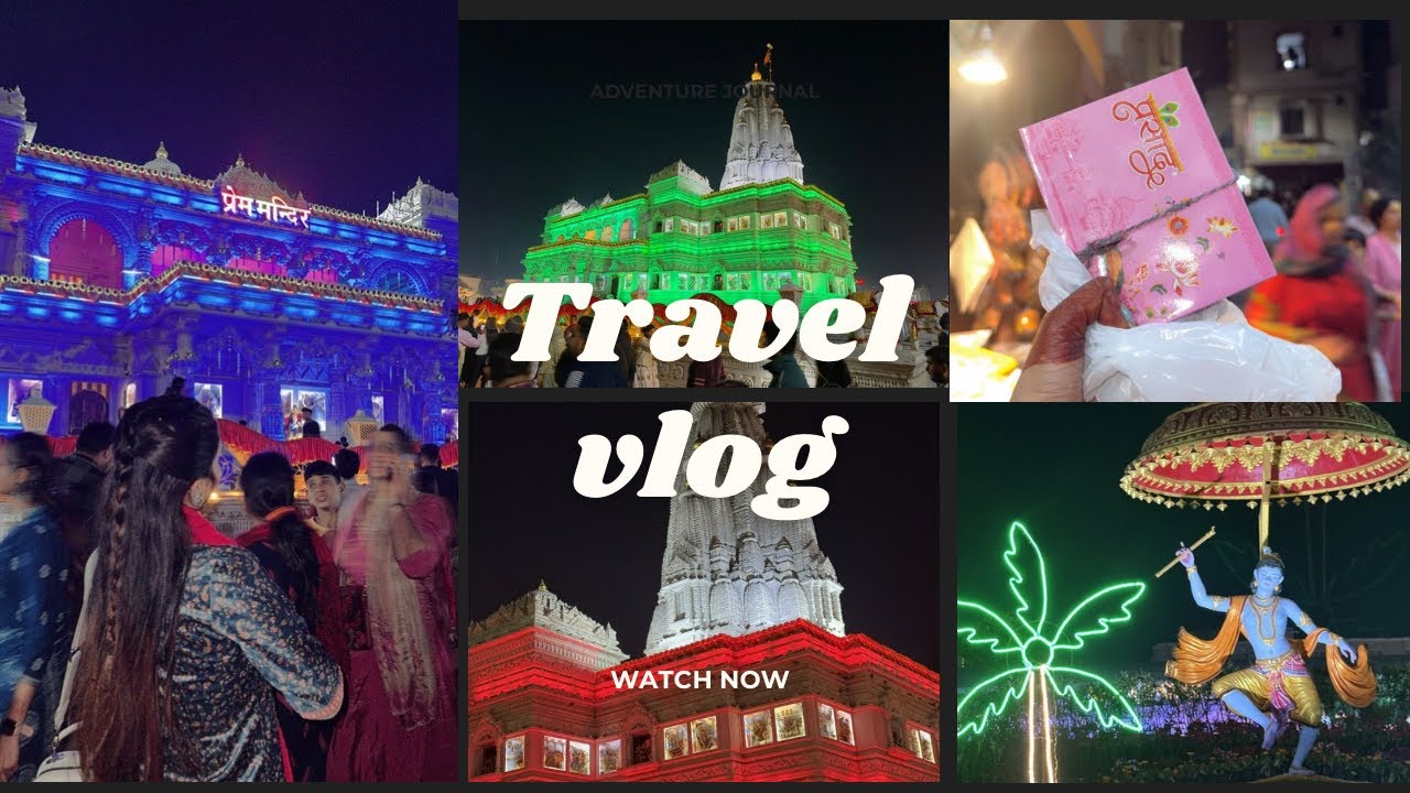 Kyu Jana padha Vrindavan🦚🌸🥹￼ #subscribe #daillyvlogger #like #travelvlog #vrindavan #krishna #radha 