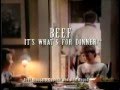 Beef  its whats for dinner commercial from 1993