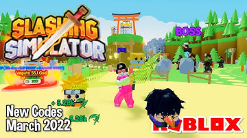 Roblox Anime Slashing Simulator New Codes March 2022