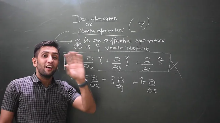 Dell or nabla operator and Gradient (mathematical physics)