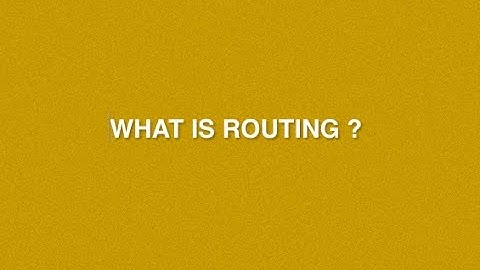 What is Routing | Types Of Routing Protocols | Network Layer | Computer Networks