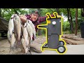 Limit Out White Bass Fishing & NEW Awesome Fish Fryer!