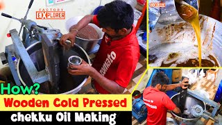 How? Organic Cold Pressed Sesame Oil Making | Factory Explorer