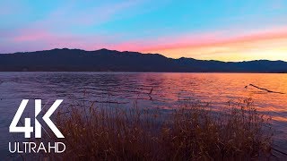 Morning Lake - 8 HOURS of Water Lapping the Lake Shore - Nature Relaxation Sounds