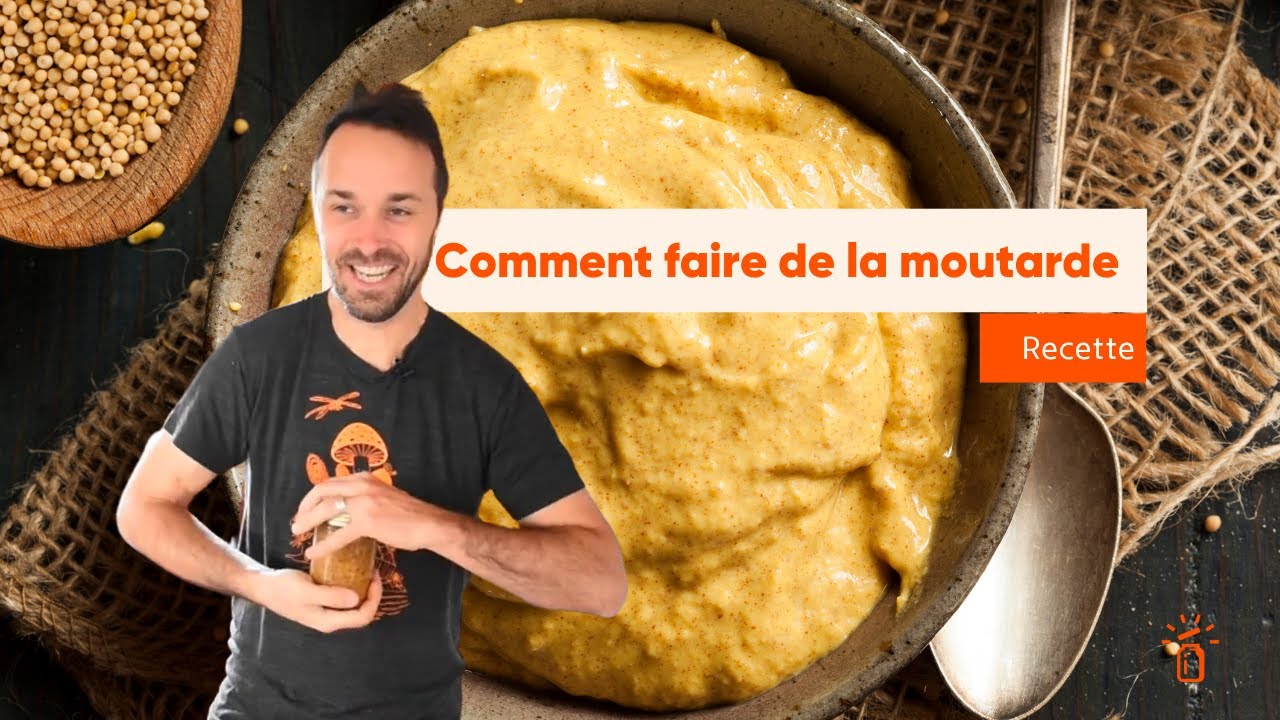 Recette de moutarde fermentée