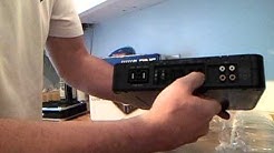 alpine pdx f4 pdx m6 amplifier unboxing video 