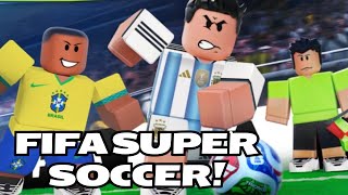 FIFA Super Soccer Roblox – INSANE Goals Only! Noob to Pro Match! screenshot 3