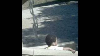 Video Thumbnail for Peyton & Rege movie on slide June 2009