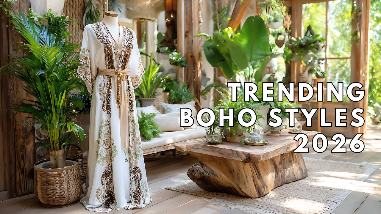 ✨ Топ-10 модных трендов бохо-шик 2026 года: все, что нужно знать, чтобы оставаться в тренде прямо...