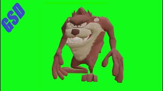 Taz Tasmanian Devil Looney Tunes Green Screens