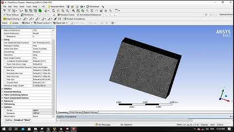 Flow analysis on  cylinder in  Ansys workbench CFD #Amazingview