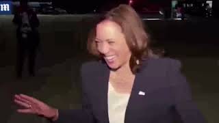 Kamala Harris Laughs at a Question About Dead Americans in Afghanistan