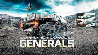 Red Armie Land Forces vs United States - Command & Conquer Generals The End of Days