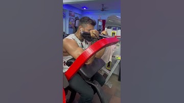 Preacher curls for biceps peak | Biceps workout 💪 #gym #armsworkout #biceps #bicepsworkout #workout