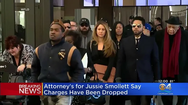 Jussie Smollett Charges Dropped