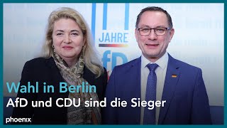 Berlin-Wahl: Tino Chrupalla (AfD) zum Ergebnis der Wahl