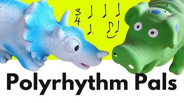Polyrhythm Pals learn 3 against 2 Polyrhythm